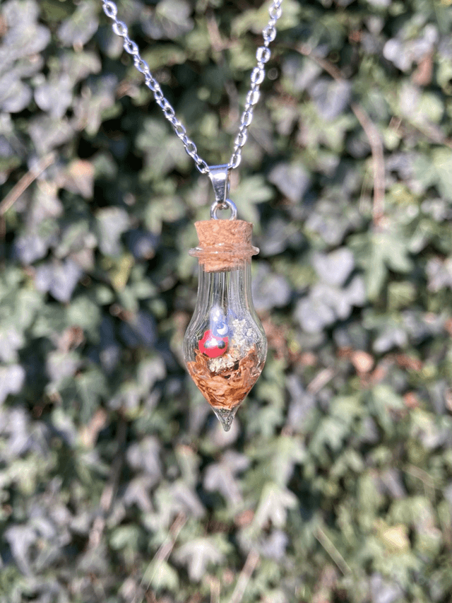 Pendentif coccinelle