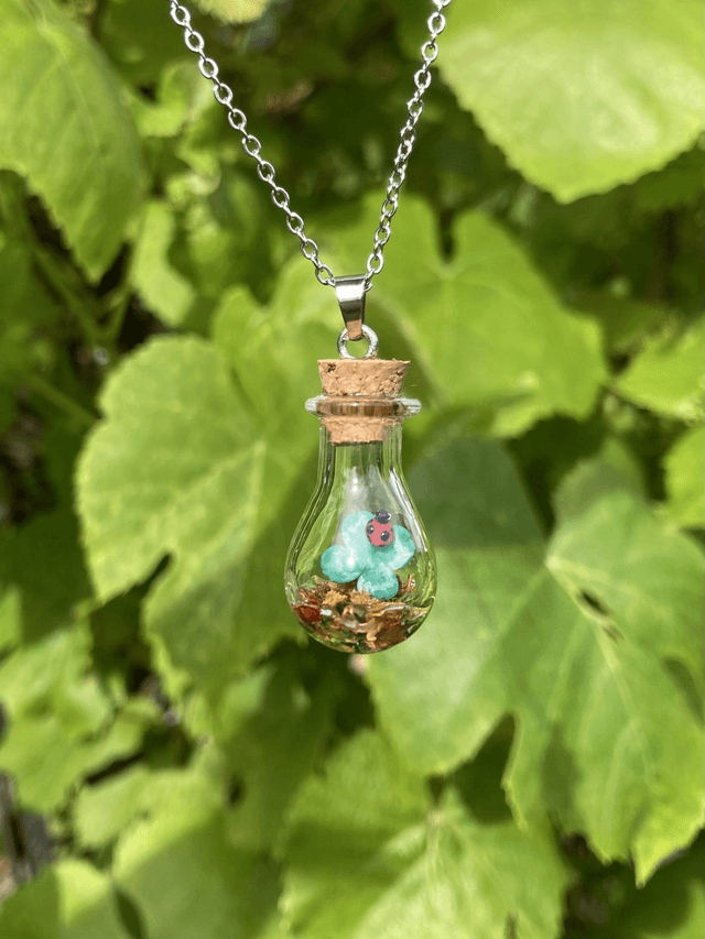 Pendentif trèfle à 4 feuilles