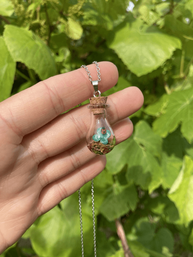 Pendentif trèfle à 4 feuilles