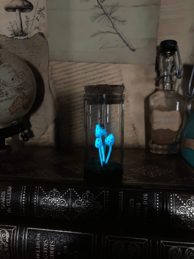 Phosphorescents bleu