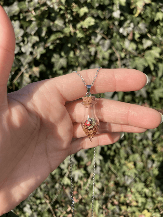 Pendentif coccinelle