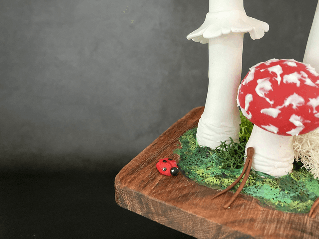 Sculpture "Amanite Tue-Mouches" ~ pin