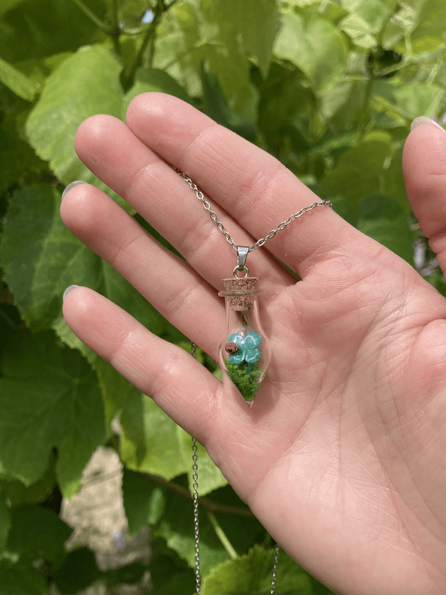 Pendentif trèfle à 4 feuilles