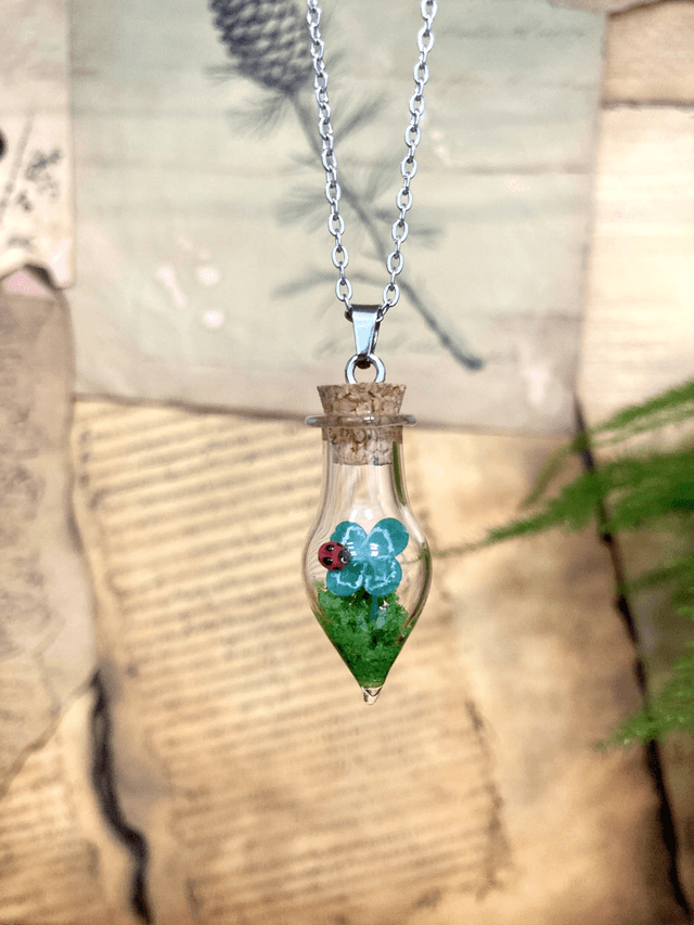 Pendentif trèfle à 4 feuilles